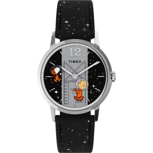Timex® Analogue 'Peanuts Marlin Space' Unisex's Watch TW2W89700