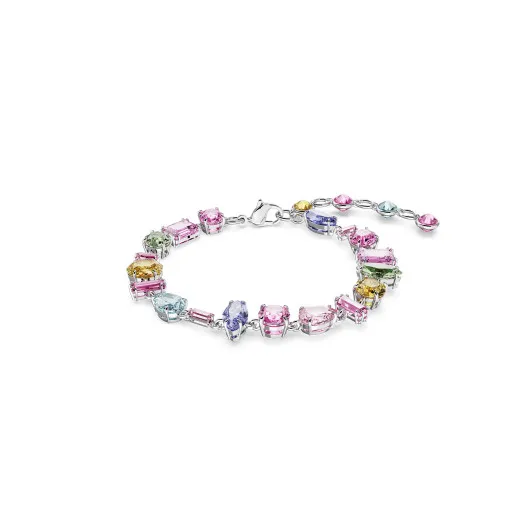 Swarovski 'Gema' Women's Base Metal Bracelet - Silver 5656427