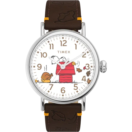 Timex® Analogue 'Peanuts Waterbury' Unisex's Watch TW2W44300