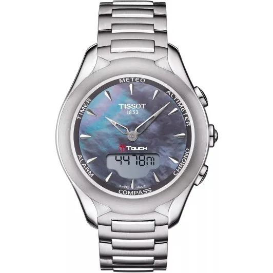 Tissot® Analogue-digital 'T-touch Solar' Women's Watch T0752201110101