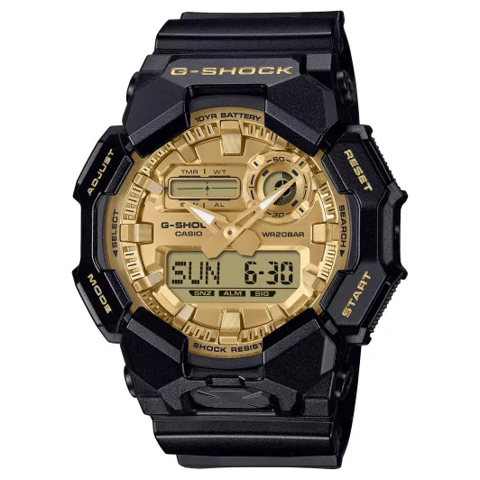 Casio® Analoog En Digitaal &#039;G-shock&#039; Heren Horloge GA-010GGB-1A9ER