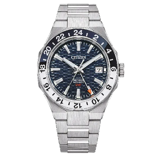 Citizen® Analogue &#039;Series 8 Gmt&#039; Men&#039;s Watch NB6034-58L