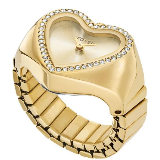 Fossil® Analogue 'Watch Ring' Women's Watch ES5407