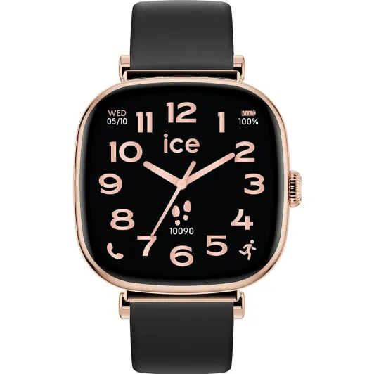Ice Watch Digital 'Ice Smart Sq 2.0 - Rose-gold - Black' Women's Watch 025890