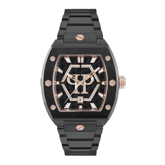 Philipp Plein® Analoog &#039;Hexagon phantom&#039; Heren Horloge PWPUA1025