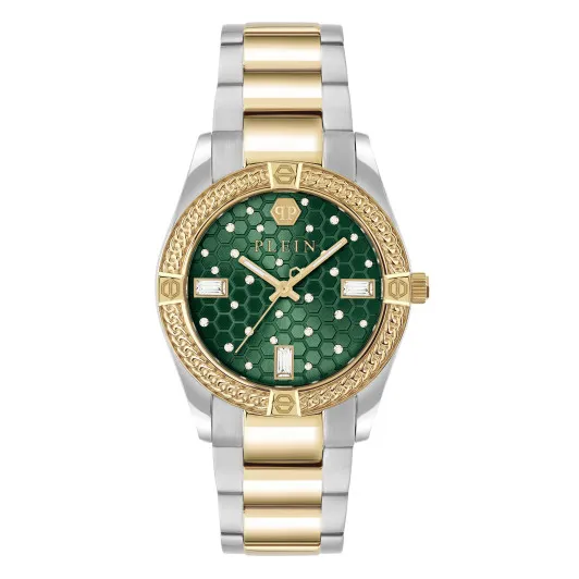 Philipp Plein® Analogue 'Plein Icon Chain' Women's Watch PW1FA0325