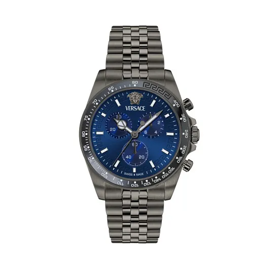 Versace® Chronograph 'Greca Chr Wave' Men's Watch VE0H00625