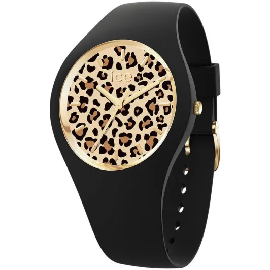 Ice Watch® Analog 'Ice Leopard - Black' Damen Uhr 021728