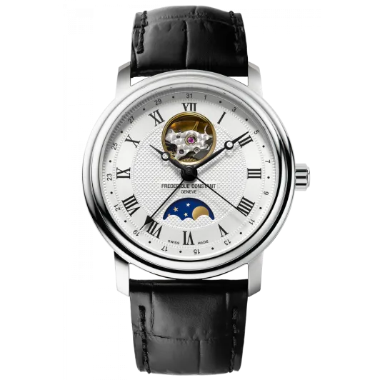 Frederique Constant® Analogue 'Classics Heart Beat' Men's Watch FC-335MC4P6