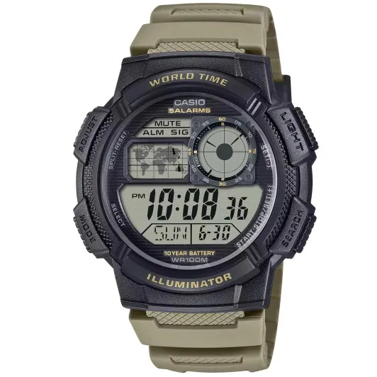 Casio® Digital 'Casio Collection' Men's Watch AE-1000W-5AVEF