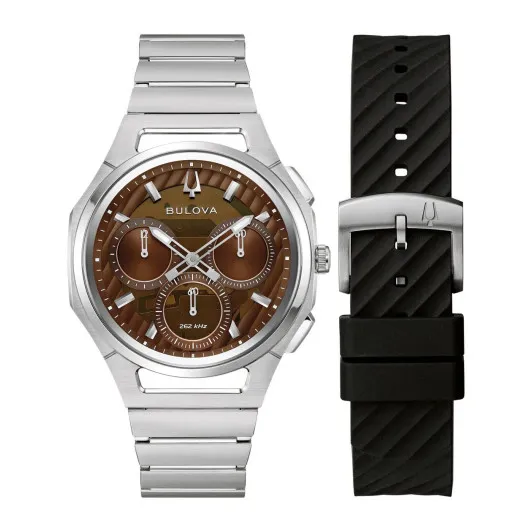 Bulova Chronograph 'Curv' Men's Watch 96K117