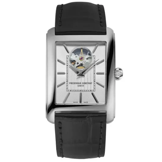 Frederique Constant® Analoog &#039;Carree heart beat&#039; Heren Horloge FC-311S4C26