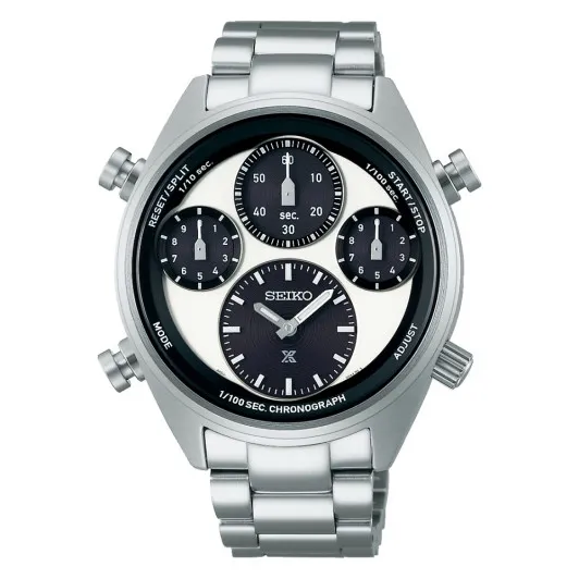 Seiko® Chronograph 'Prospex Speedtimer Solar' Men's Watch SFJ001P1