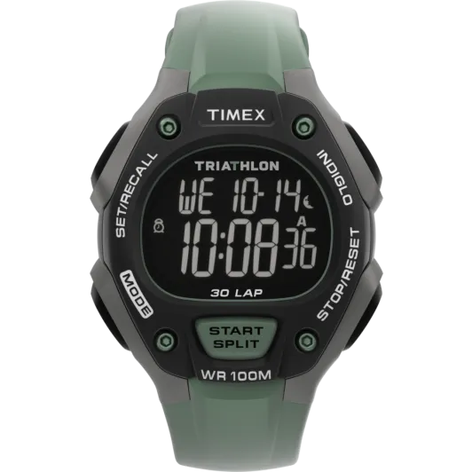 Timex® Digitaal 'Triathlon classic c30' Heren Horloge TW5M67300