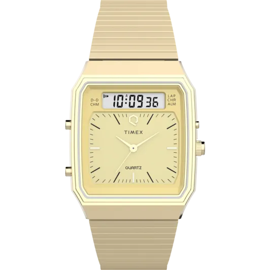 Timex® Analogue-digital 'Q Timex Reissue' Men's Watch TW2Y06000