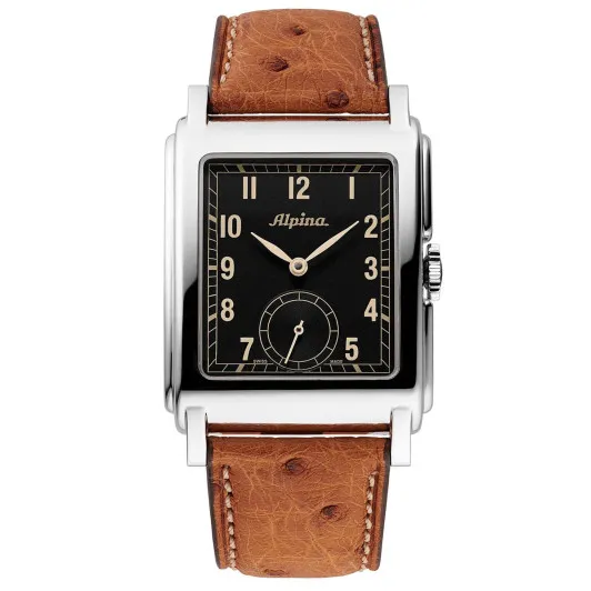 Alpina® Analogue 'Heritage Carrée' Men's Watch AL-530BA3C6