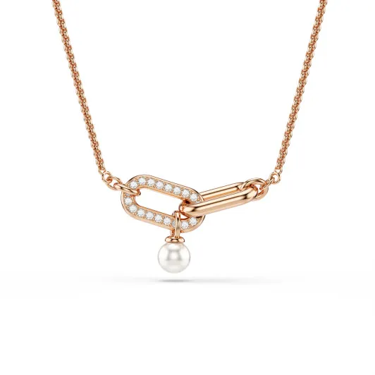 Swarovski® 'Constella' Dames Verguld Metaal Collier - Rosékleurig 5728589