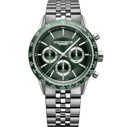 Raymond Weil® Chronograph 'Freelancer' Men's Watch 7741-ST7-52021