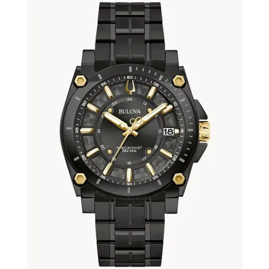 Bulova® Analogue 'Precisionist Icon' Men's Watch 98B408