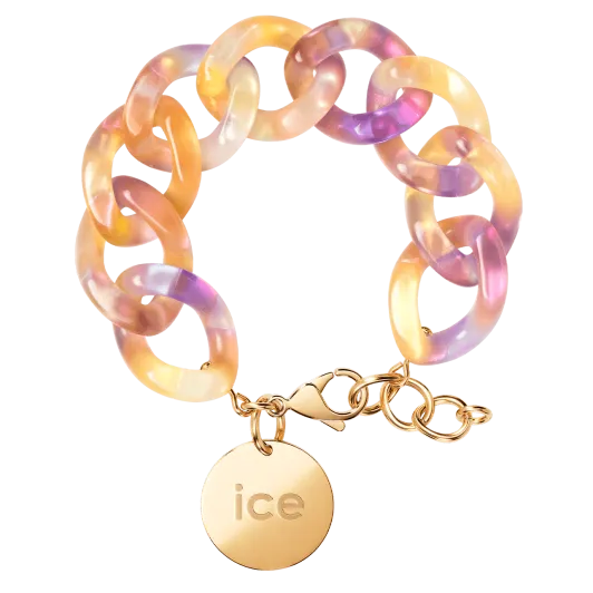 Ice Jewellery® Dames RVS Armband (sieraad) - Goudkleurig 020998