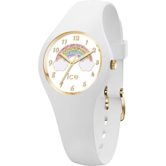 Ice Watch® Analoog 'Ice fantasia - rainbow white' Meisjes Horloge (Extra Small) 018423