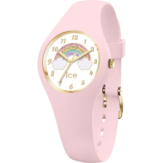 Ice Watch® Analogue 'Ice Fantasia - Rainbow Pink' Girls's Watch (Extra Small) 018424