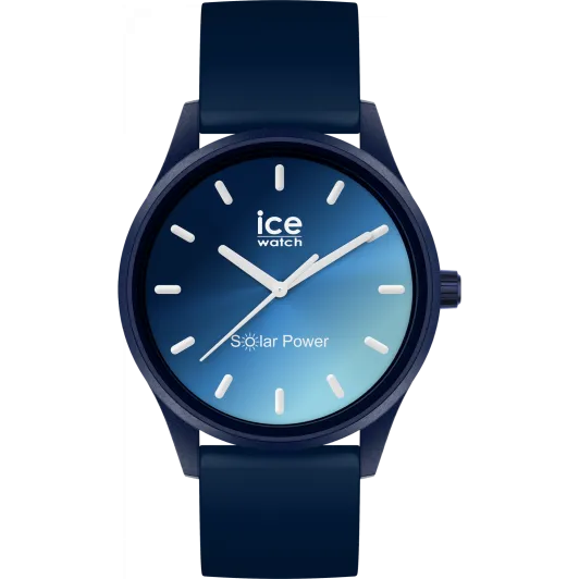 Ice Watch® Analogue 'Ice Solar Power - Blue Sunset' Women's Watch (Medium) 020604