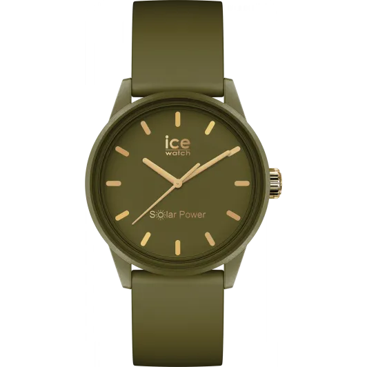 Ice Watch® Analogue 'Ice Solar Power - Khaki' Unisex's Watch 020655