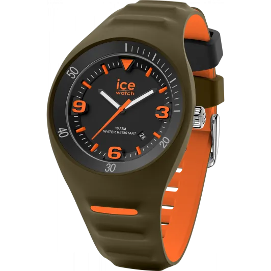 Ice Watch® Analogue 'P. Leclercq - Khaki Orange' Men's Watch 020886