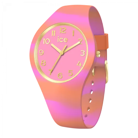 Ice Watch® Analog 'Ice Tie And Dye - Coral' Damen Uhr 020948