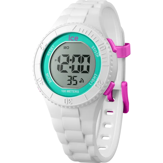 Ice Watch® Digital 'Ice Digit - White Turquoise' Child's Watch (Small) 021270
