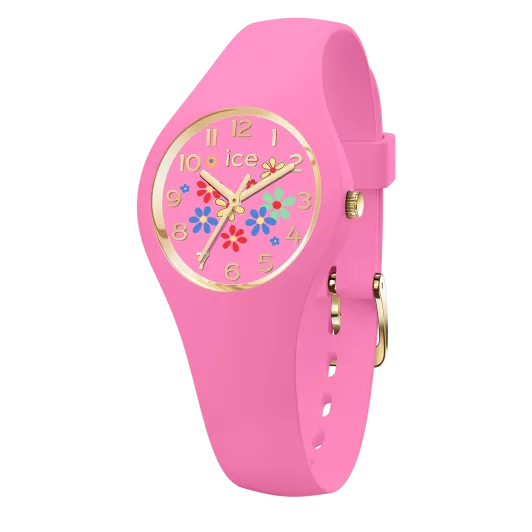 Ice Watch® Analogue 'Ice Flower - Pinky Bloom' Girls's Watch 021731
