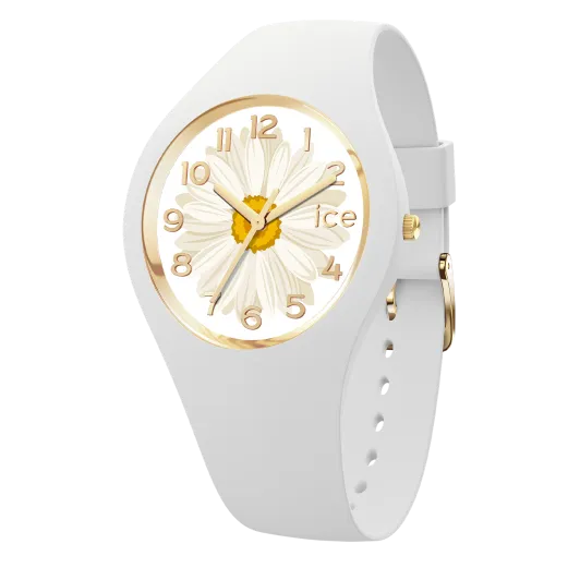 Ice Watch® Analogue 'Ice Flower - Sunlight Daisy' Women's Watch (Small) 021739