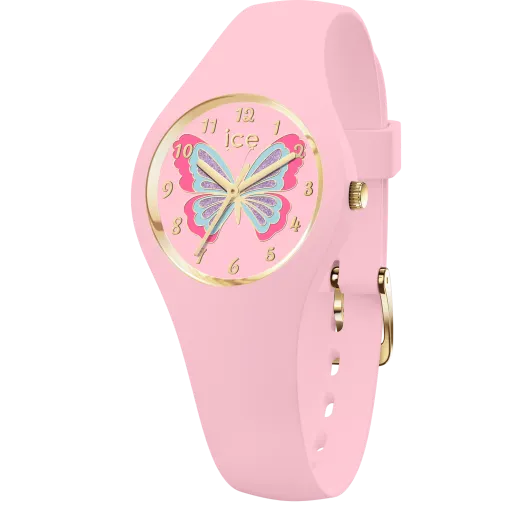 Ice Watch® Analoog 'Ice fantasia - butterfly rosy' Meisjes Horloge (Extra Small) 021954