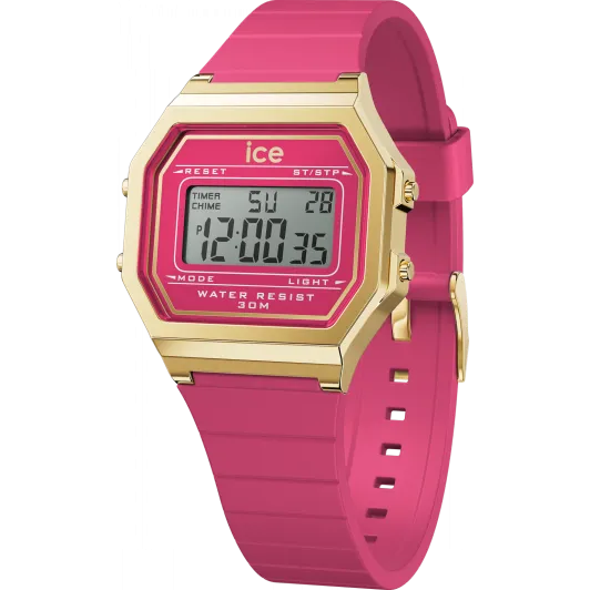 Ice Watch® Digital 'Ice Digit Retro - Raspberry Sorbet' Damen Uhr 022050