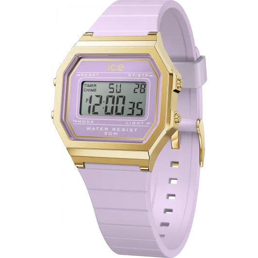 Ice Watch® Digital 'Ice Digit Retro - Lavender Petal' Damen Uhr 022061