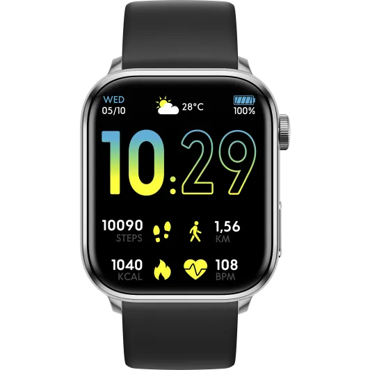 Ice Watch® Digitaal 'Ice smart 2.0 - silver - black' Heren Horloge 022536