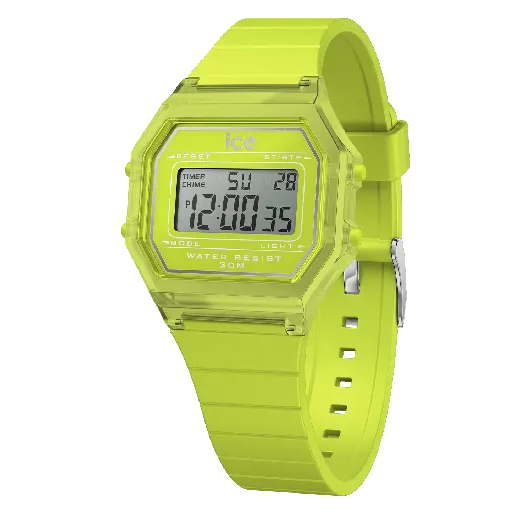 Ice Watch® Digital 'Ice Digit Retro - Green Lime - Clear' Child's Watch (Small) 022890