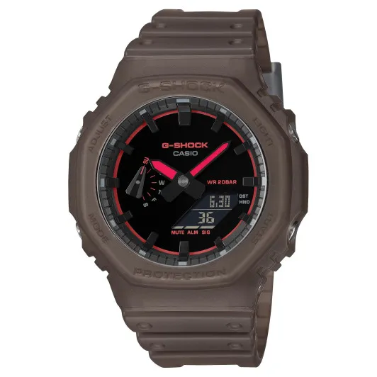 Casio® Analoog En Digitaal &#039;G-shock&#039; Unisex Horloge GA-2100K-5AER