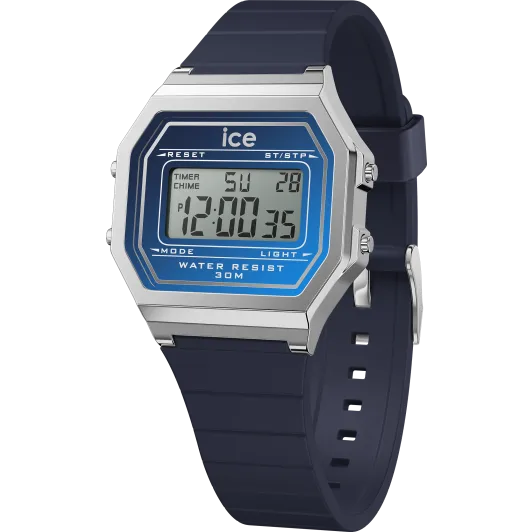 Ice Watch® Digitaal 'Ice digit retro - navy twilight' Dames Horloge (Small) 023309