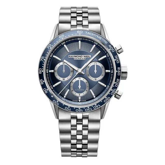 Raymond Weil® Chronograph 'Freelancer' Men's Watch 7741-ST3-50021