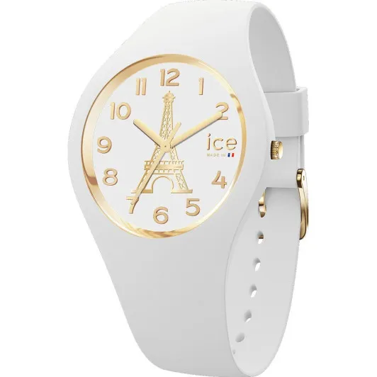 Ice Watch® Analog 'Ice Cocorico - Eiffel Tower - White' Damen Uhr 023248