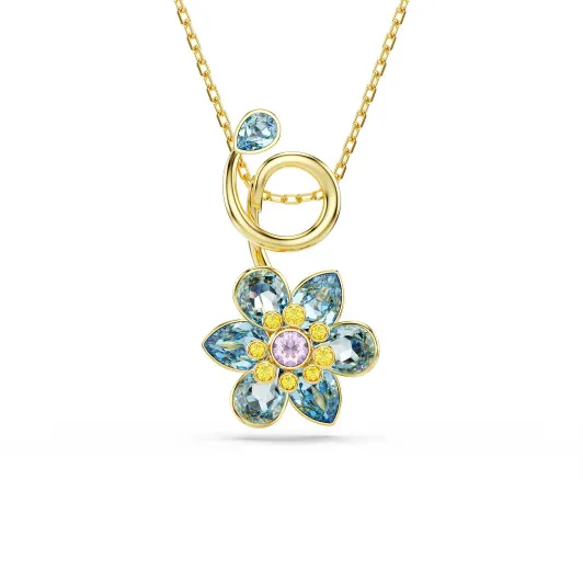 Swarovski® 'Idyllia F Florere' Femmes Métal plaqué Collier - Or 5709029