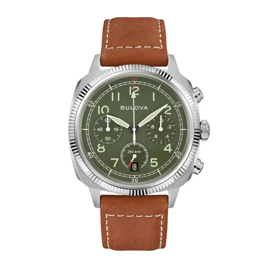Bulova Chronograaf &#039;Military vwi special edition&#039; Heren Horloge 96B482