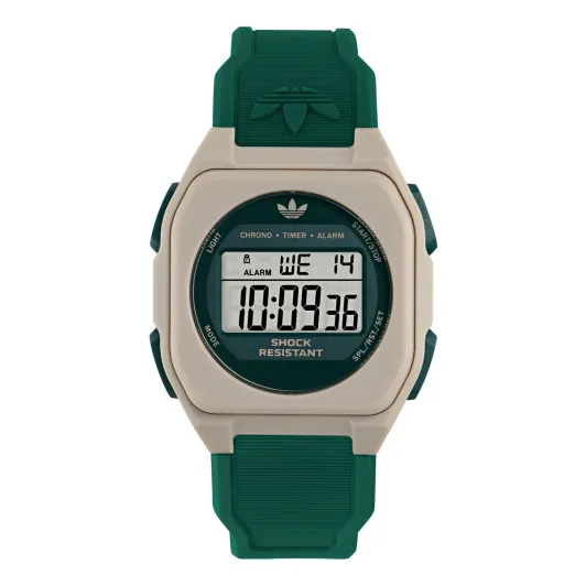 Adidas Originals Digital &#039;City Tech Four&#039; Unisex&#039;s Watch AOST26535