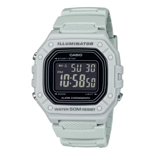 Casio® Digital 'Casio Collection' Men's Watch W-218H-8BVEF