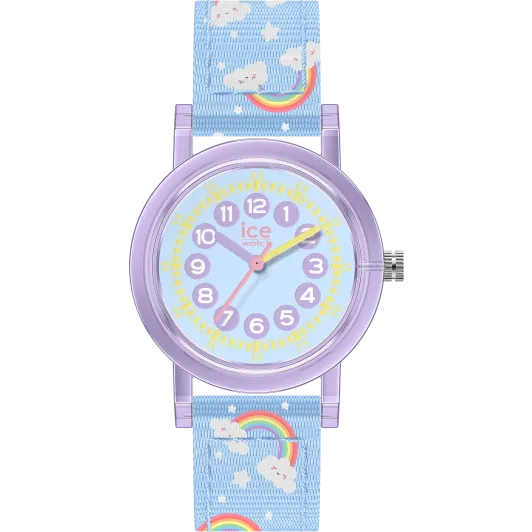 Ice Watch® Analogique 'Ice Learning - Light Blue Rainbow' Enfant Montre (Petite) 023299
