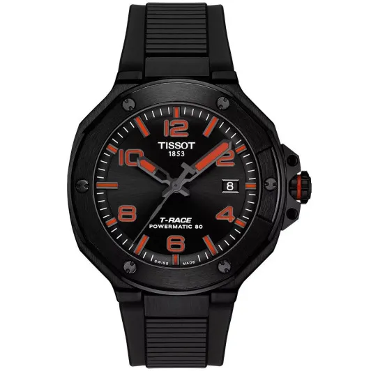 Tissot® Analogue 'T-race' Men's Watch T1418073705700