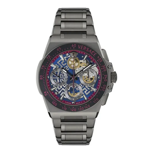 Versace® Chronograph 'Greca Extreme Chrono Skeleton' Herren Uhr VE0Y00225