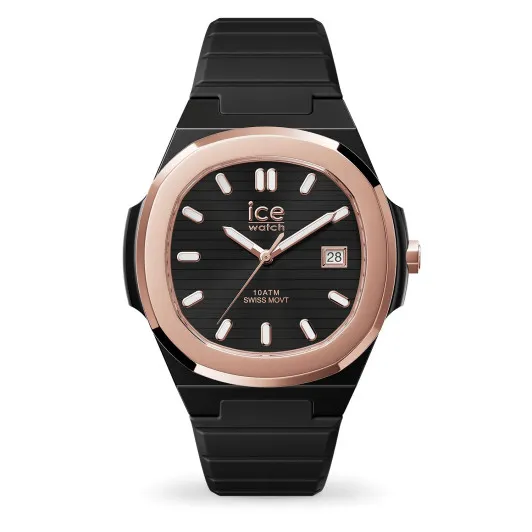 Ice Watch Analogue &#039;Ice Power - Pw7 - Black - Rose-gold&#039; Unisex&#039;s Watch 025969
